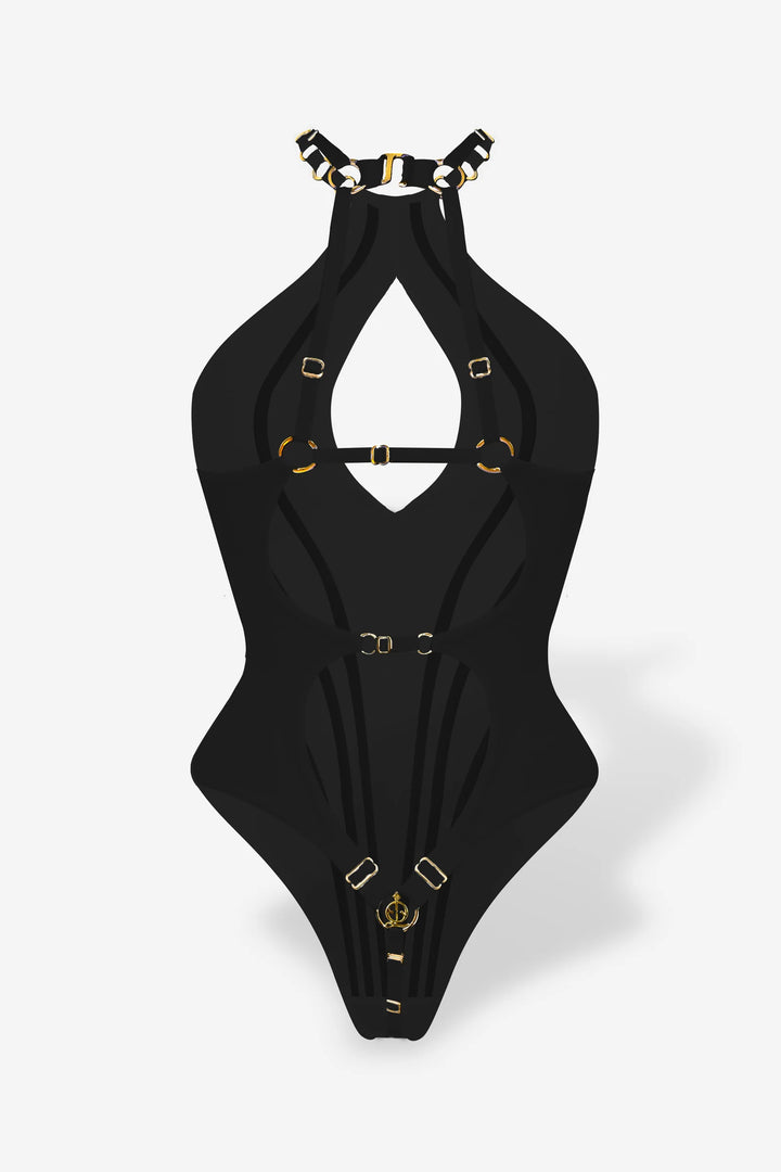 Qrucifix Angi Bodysuit black