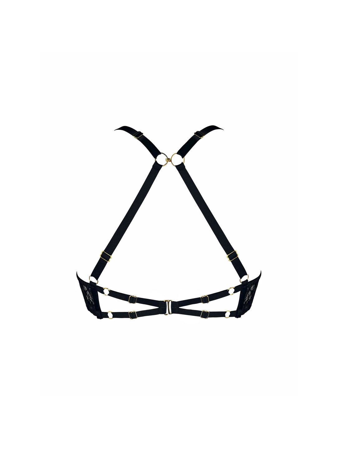 Bordelle Amela Plunge Wire Bra Black