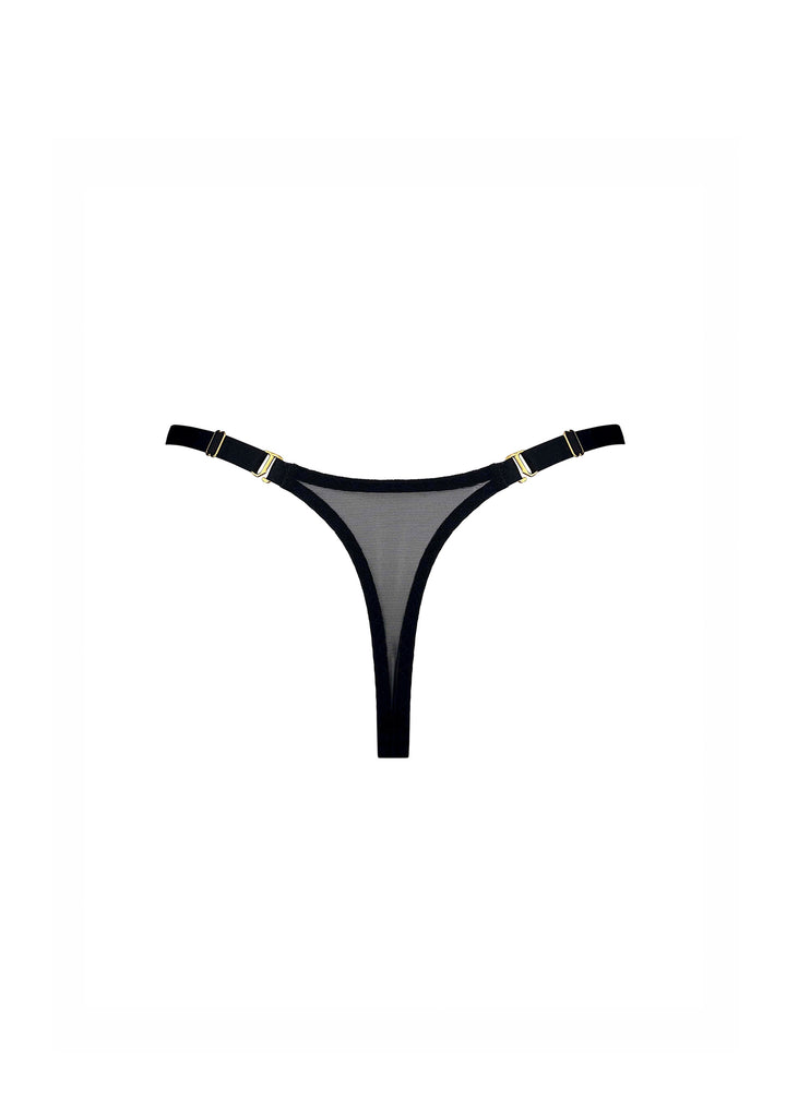 Bordelle Amela Thong Black