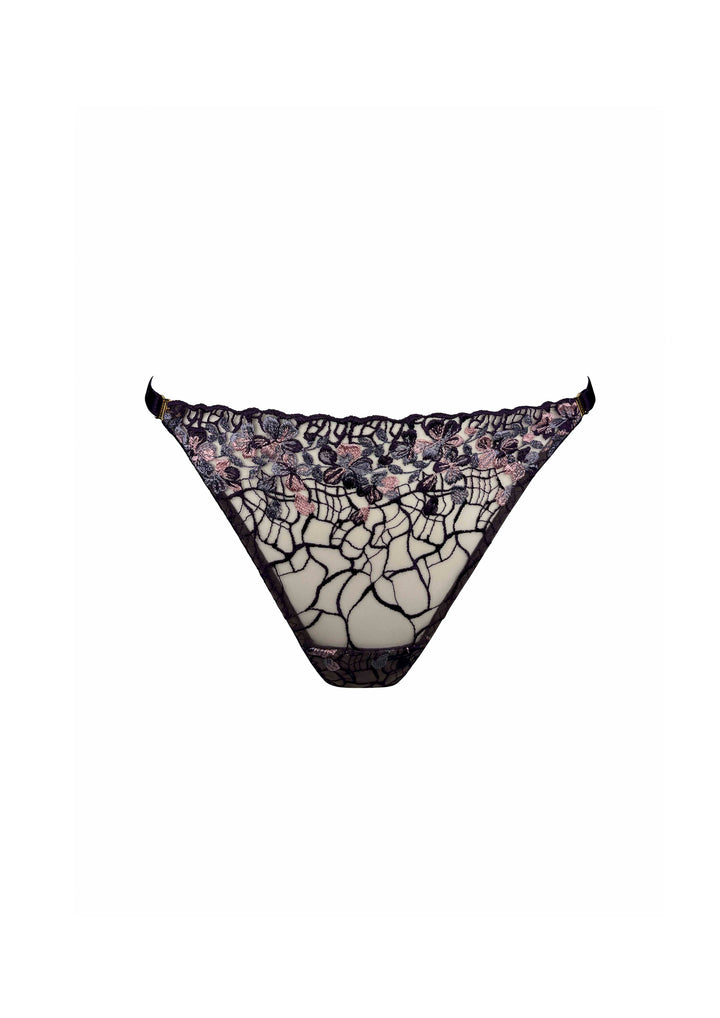 Bordelle Amela Thong Deep Purple