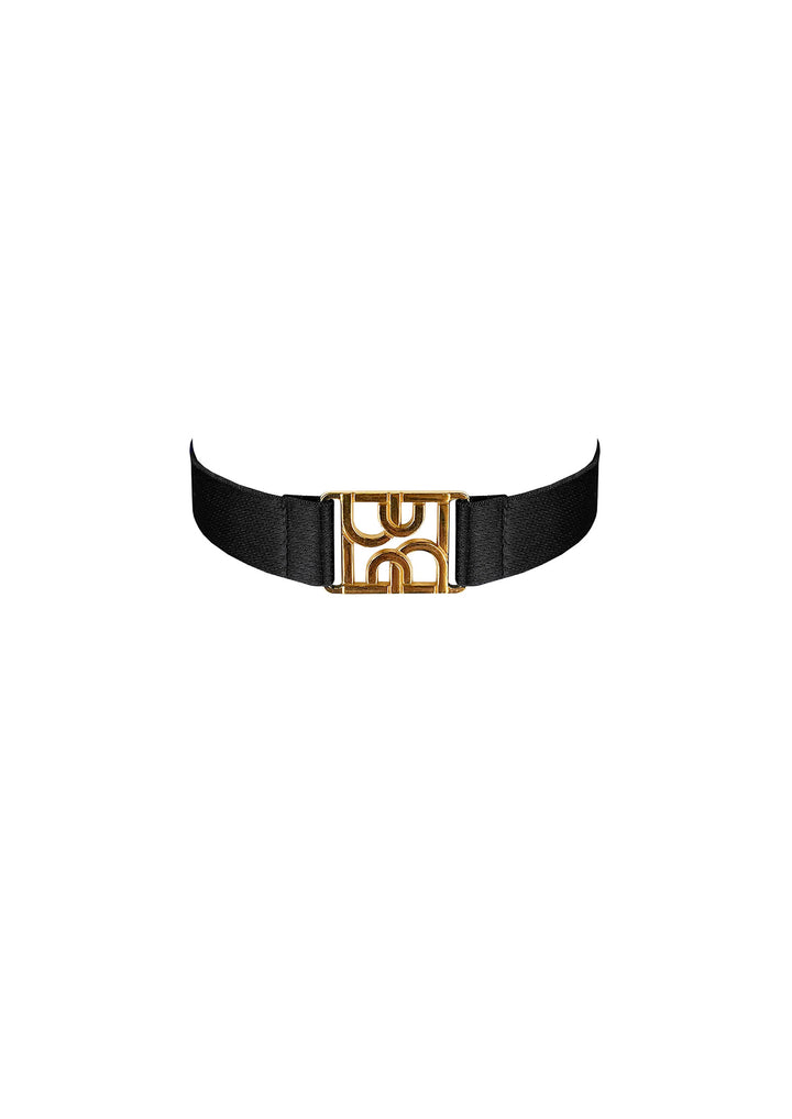 Bordelle Nara Strap Collar Black