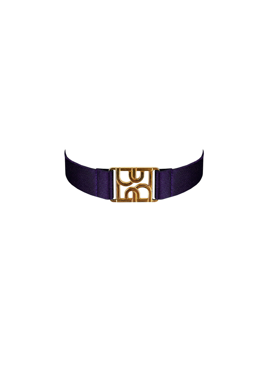 Bordelle Nara Strap Collar Deep Purple