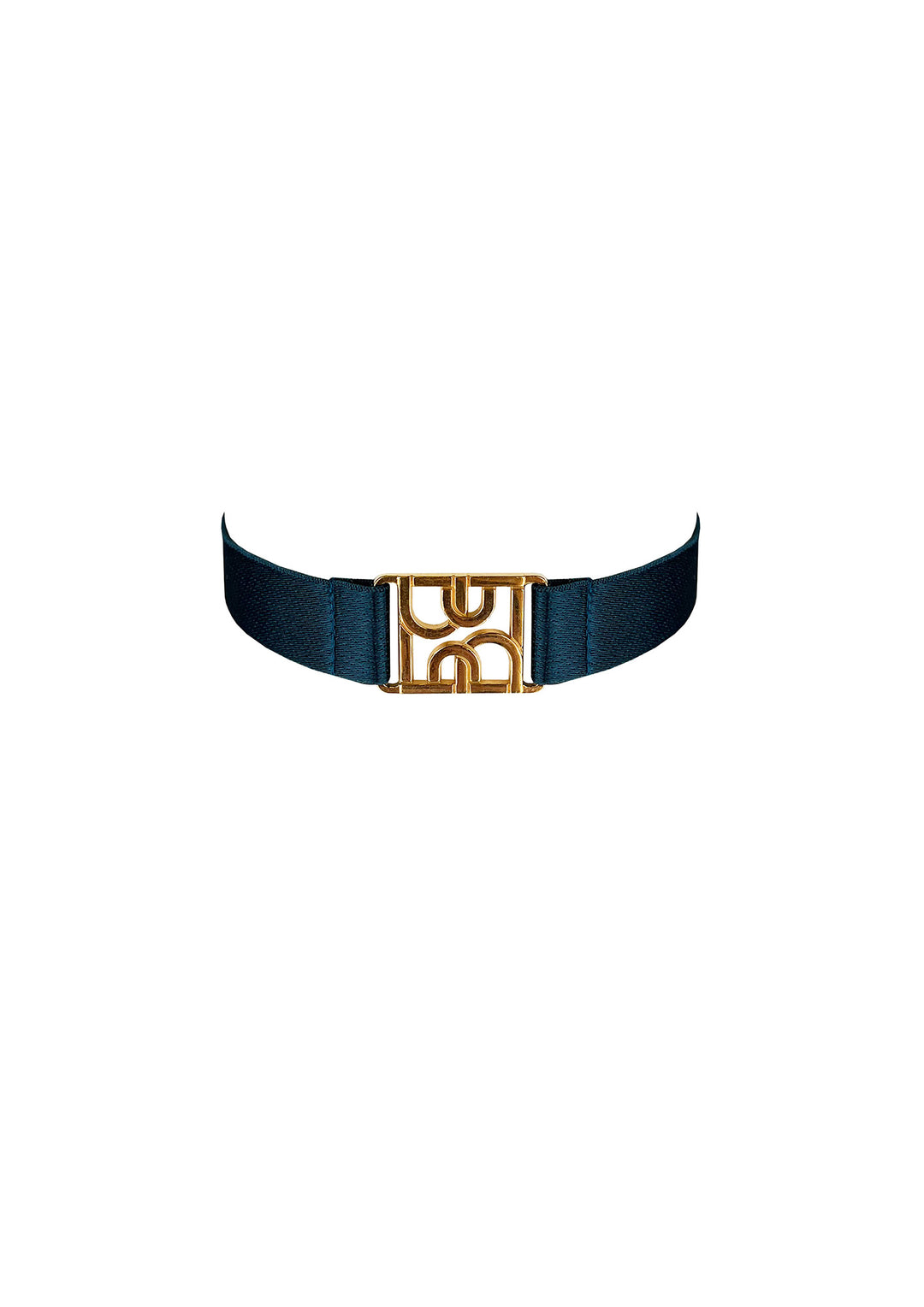 Bordelle Nara Strap Collar Teal