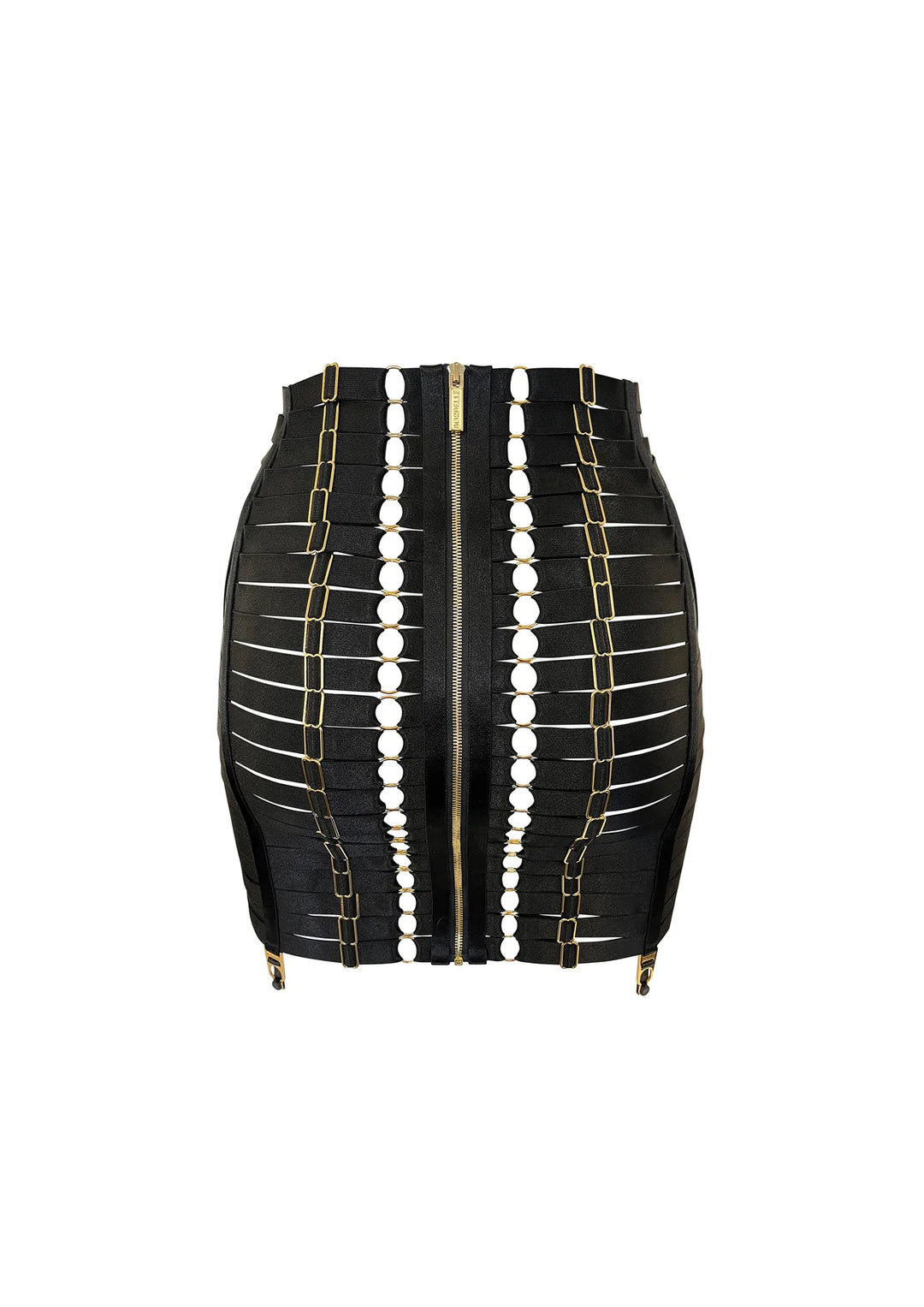 Bordelle Signature Waspie Skirt Black