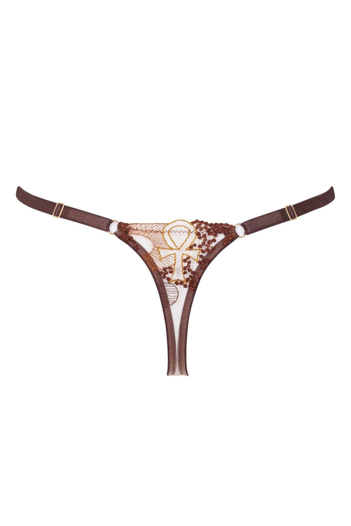 Ihuoma Divine Feminine Embroidered thong