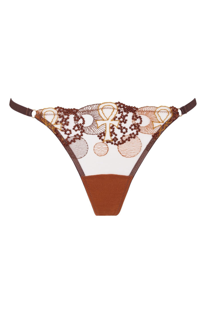 Ihuoma Divine Feminine Embroidered thong