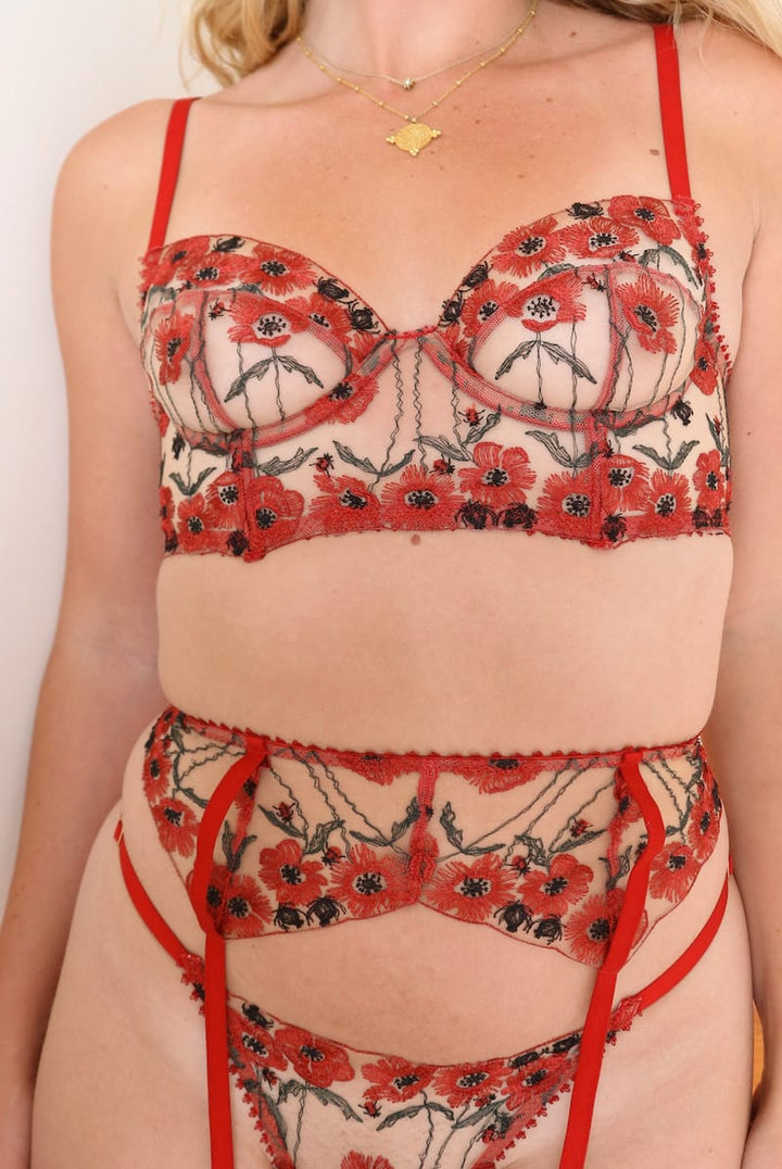 Posie Poppy suspenders