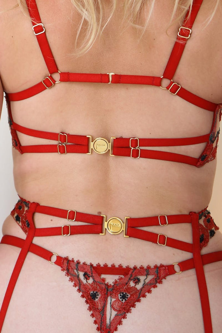 Posie Poppy suspenders