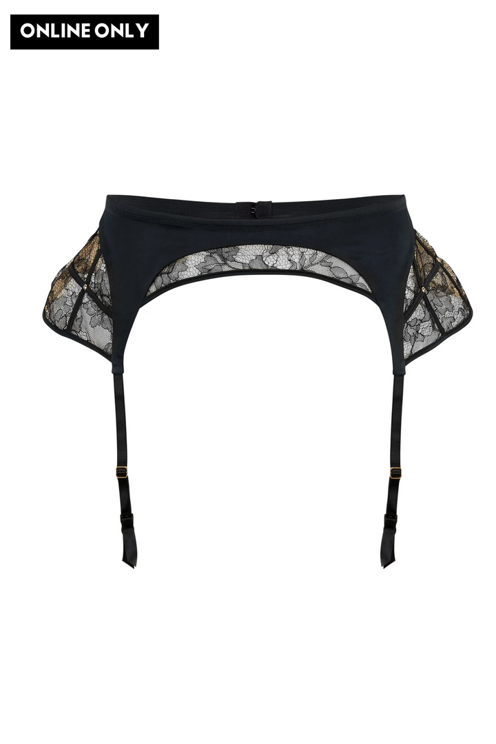 Tatu Couture Xena Suspender Black