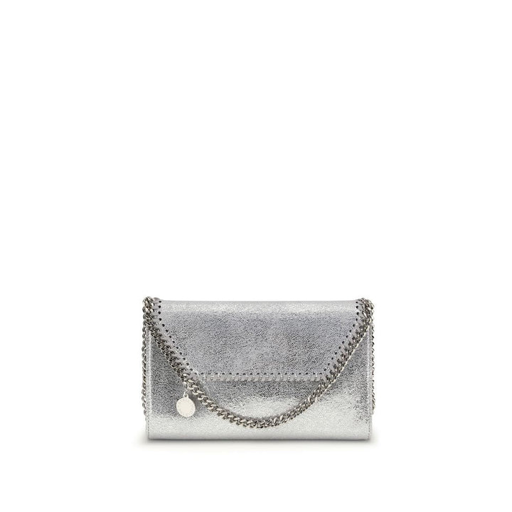 Stella McCartney Silver Polyester Shoulder Bag