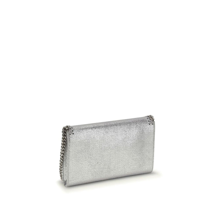 Stella McCartney Silver Polyester Shoulder Bag