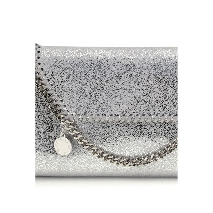 Stella McCartney Silver Polyester Shoulder Bag
