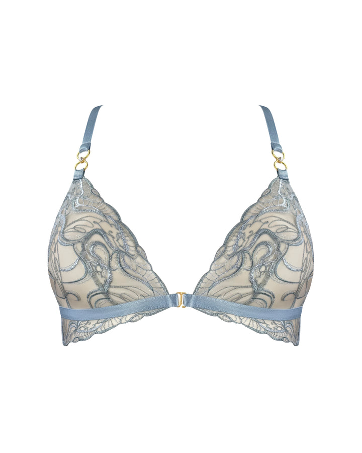 Bordelle Pearl Soft Cup Bra Dusty Blue