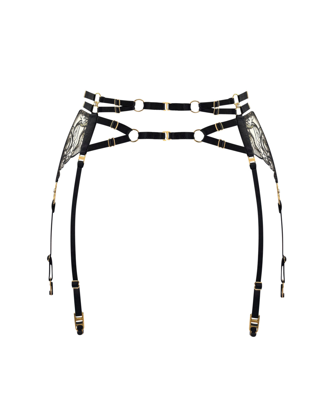 Bordelle Pearl Suspender Black