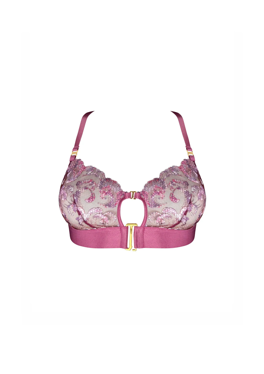 Bordelle Siren Soft Cup Bra Raspberry