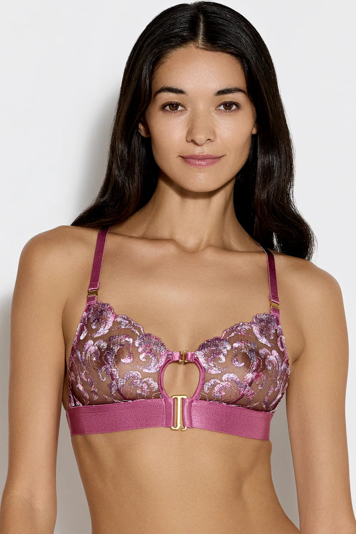Bordelle Siren Soft Cup Bra Raspberry