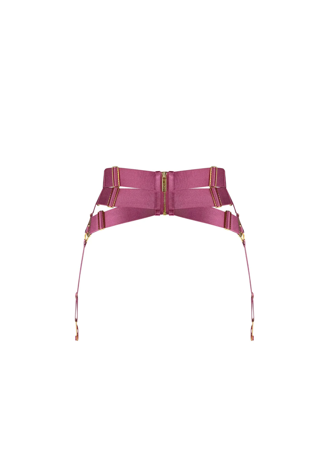 Bordelle Melusina Suspender Raspberry