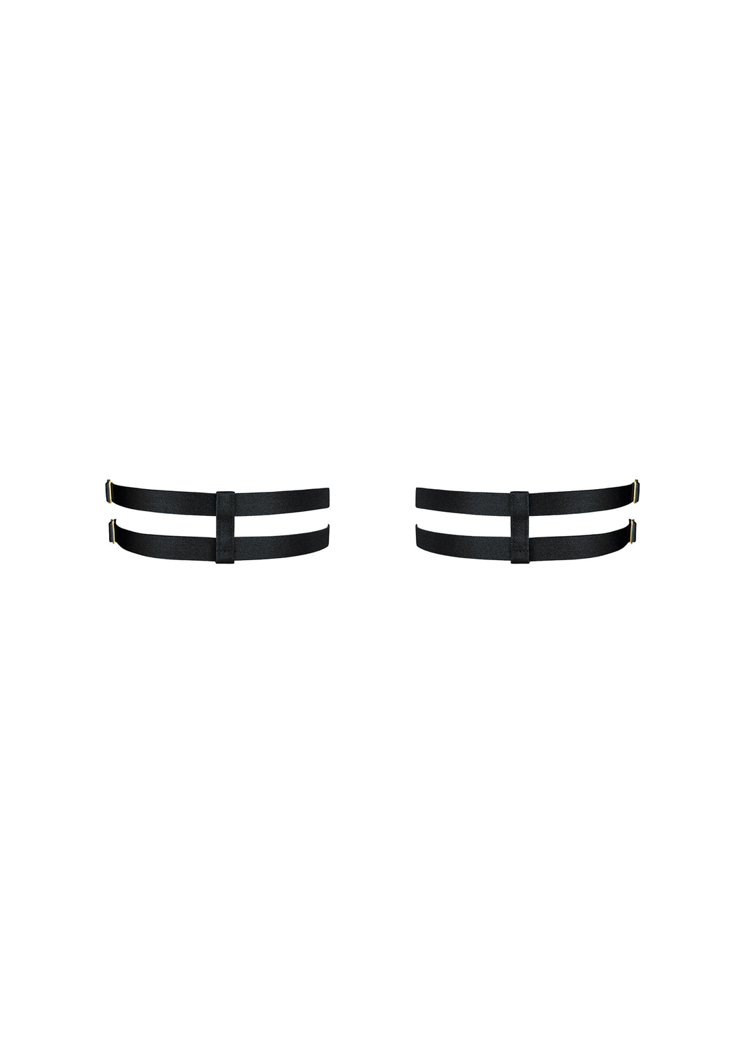 Bordelle Nara Bondage Garters Black