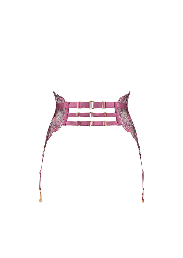 Bordelle Siren Suspender Raspberry