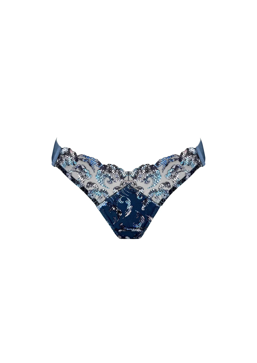 Bordelle Siren Thong Denim