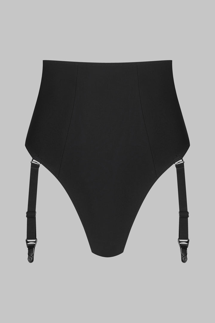 Maison Close Nuite Infinie High Waist Suspender Thong