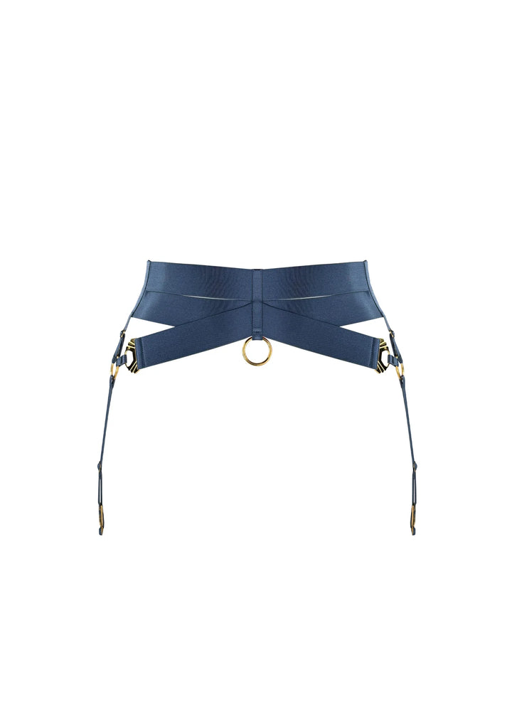 Bordelle Melusina Suspender Denim