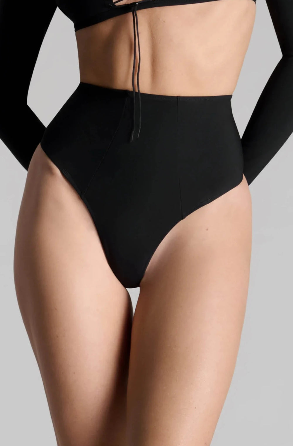 Maison Close Nuite Infinie High Waist Suspender Thong