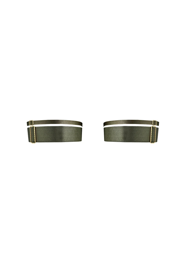 Bordelle Neda Garters Olive