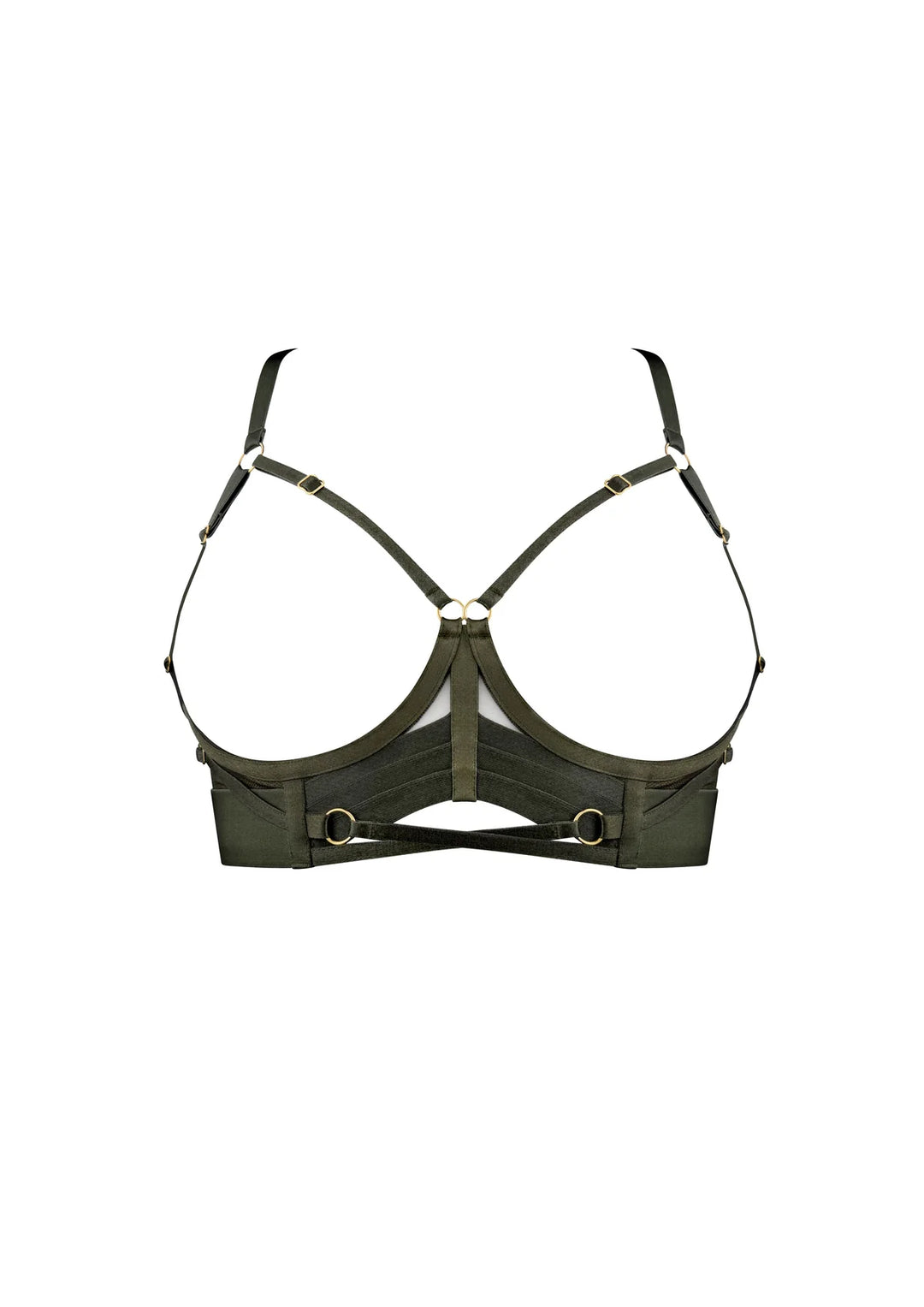 Bordelle Neda Multi-Style Bodice Bra Olive