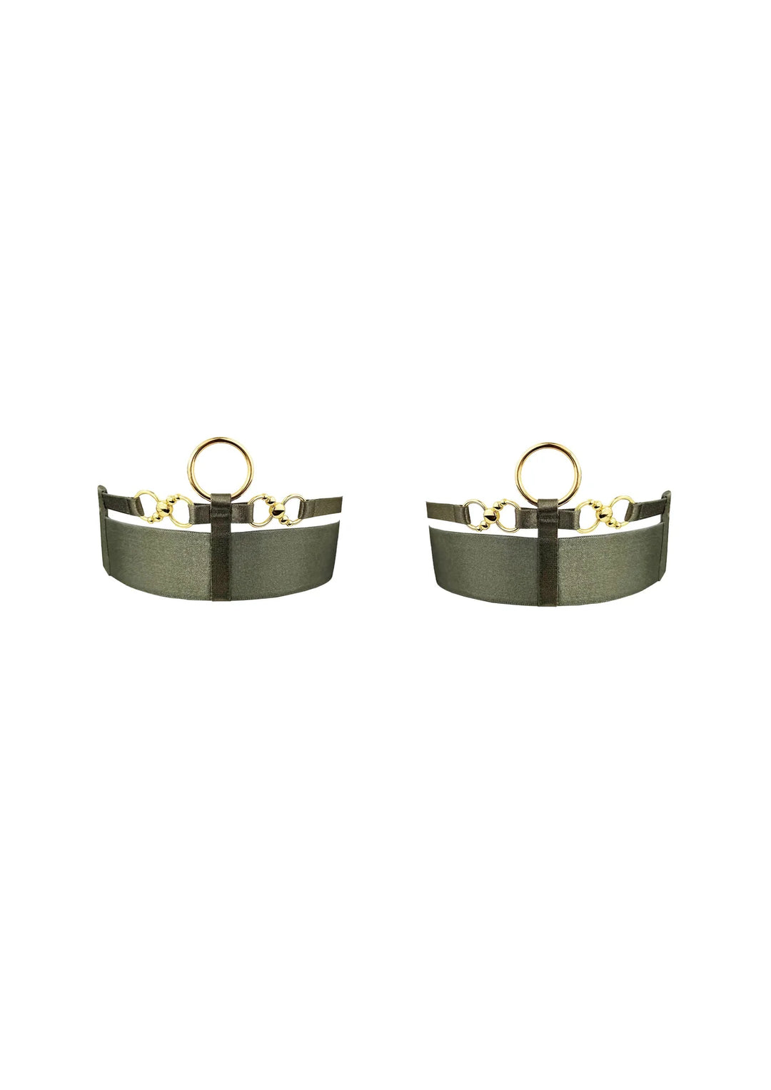 Bordelle Neda Garters Olive