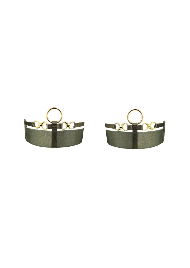 Bordelle Neda Garters Olive