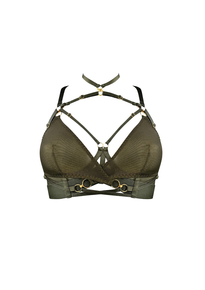 Bordelle Neda Multi-Style Bodice Bra Olive