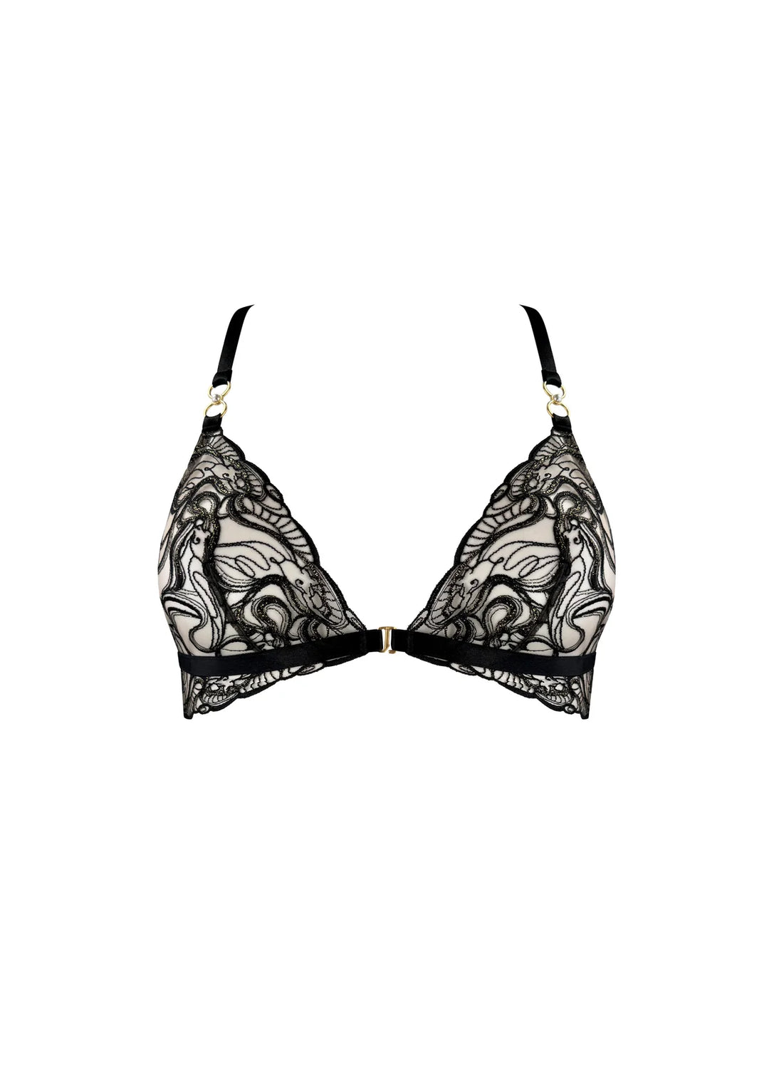 Pearl Soft Cup Bra Black