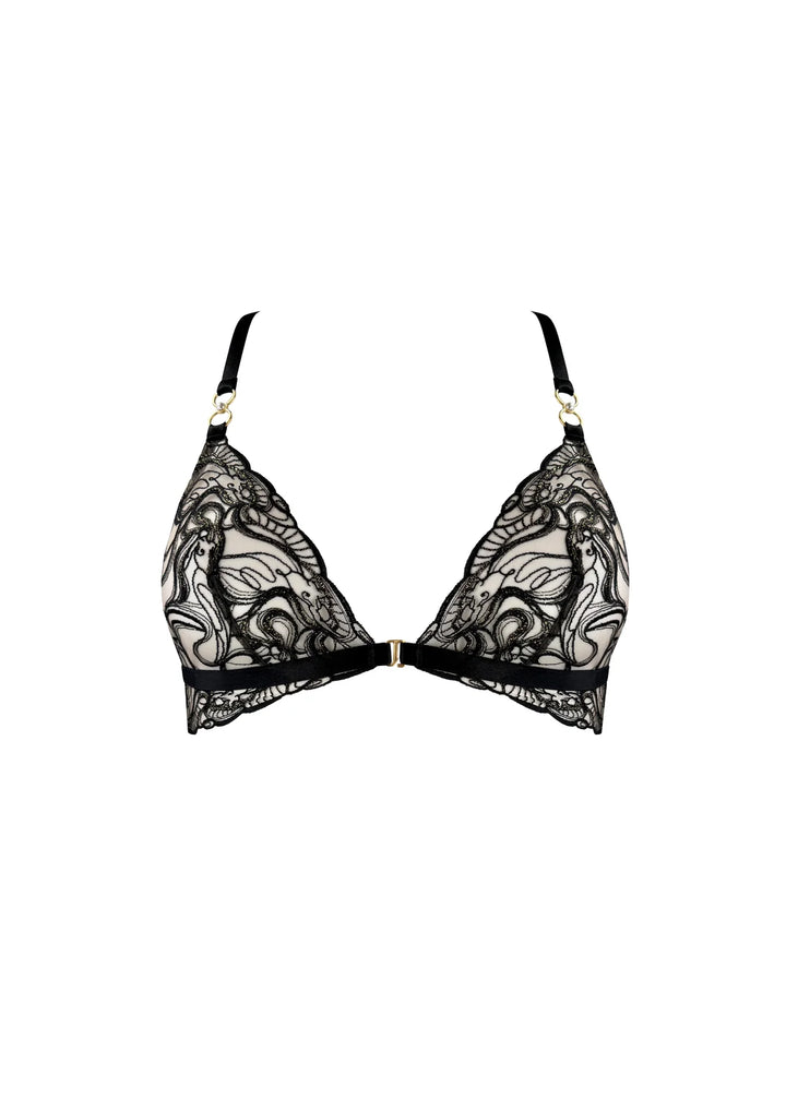 Pearl Soft Cup Bra Black
