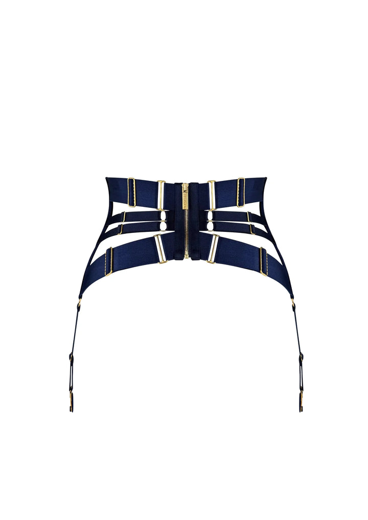 Bordelle Signature Panelled Cincher Navy