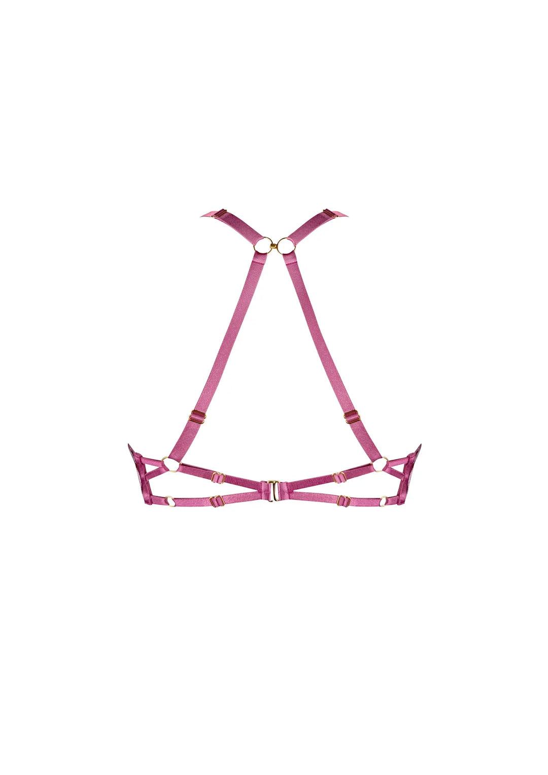 Siren Balconette Bra Raspberry