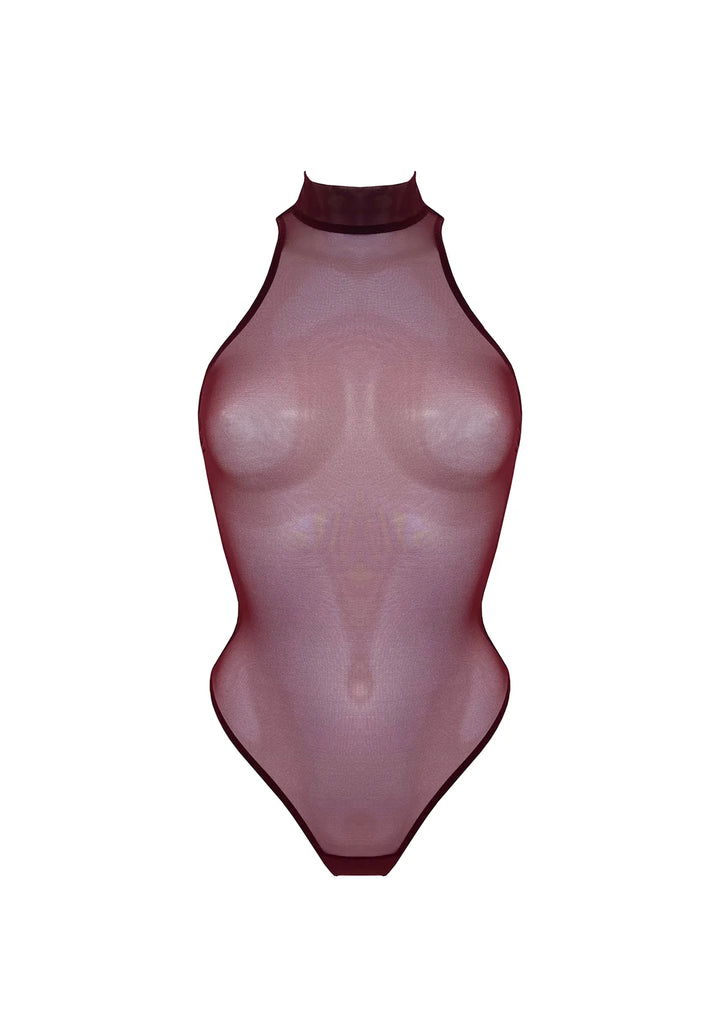 Bordelle Syra High Neck Body Morello