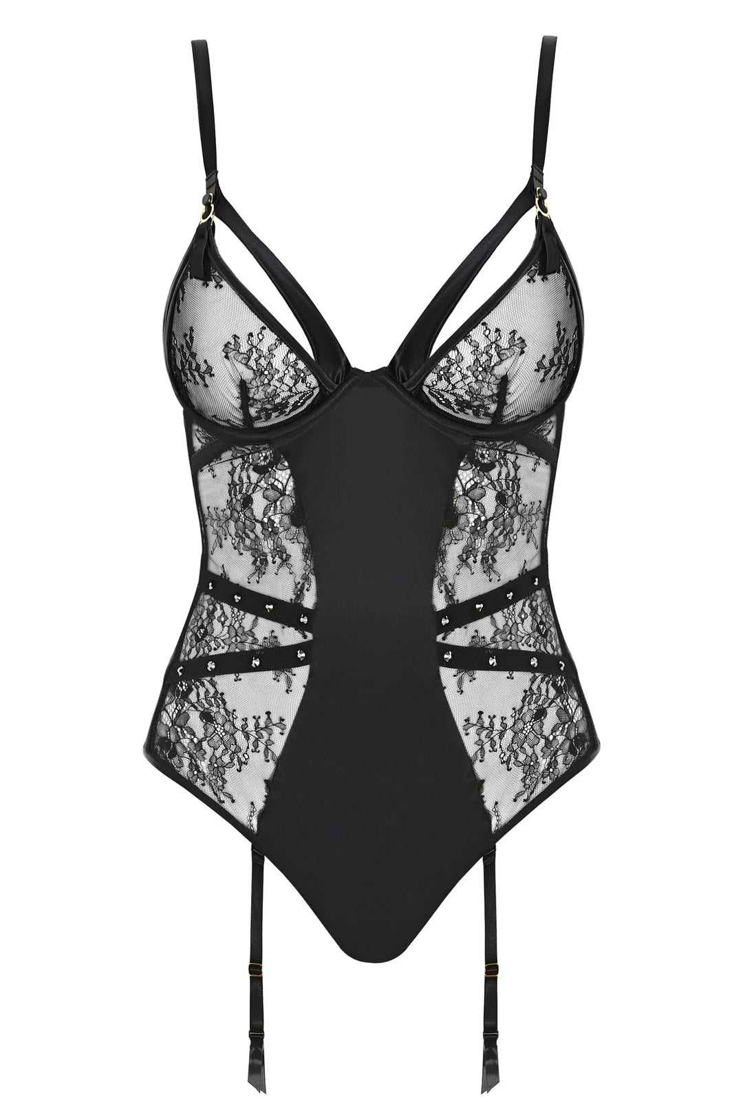 Tatu Couture Sylvia Peep Lace Body