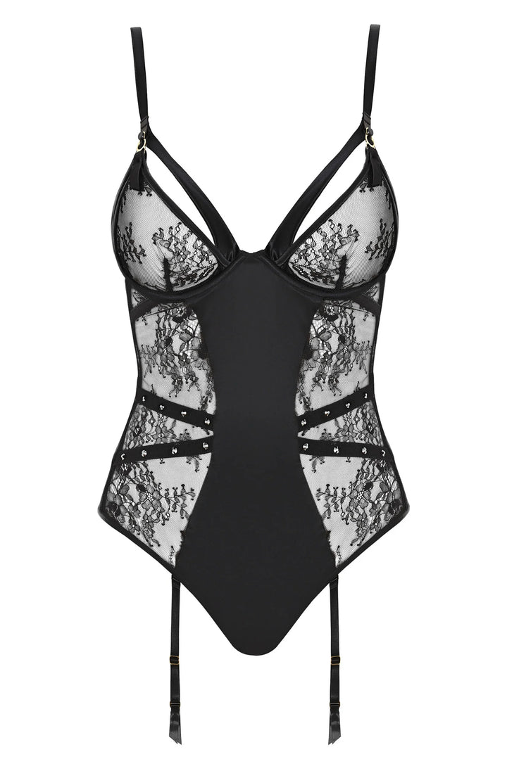 Tatu Couture Sylvia Peep Lace Body