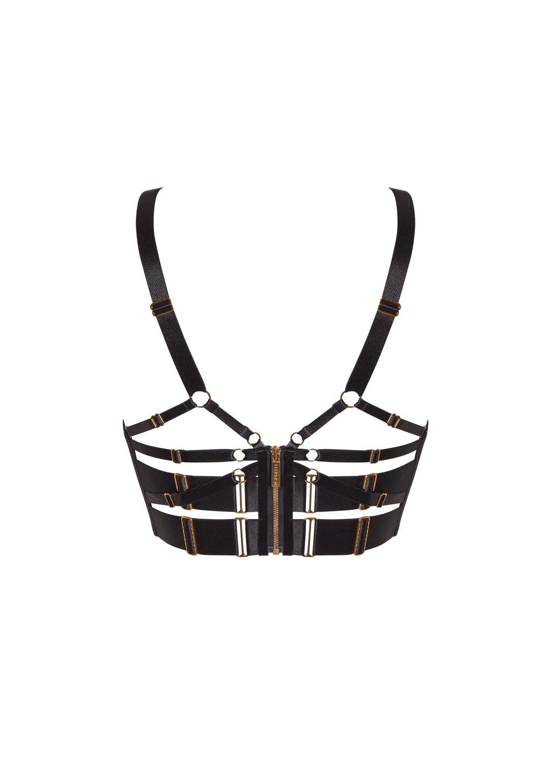 Bordelle Tierra Longline Bodice Bra Black