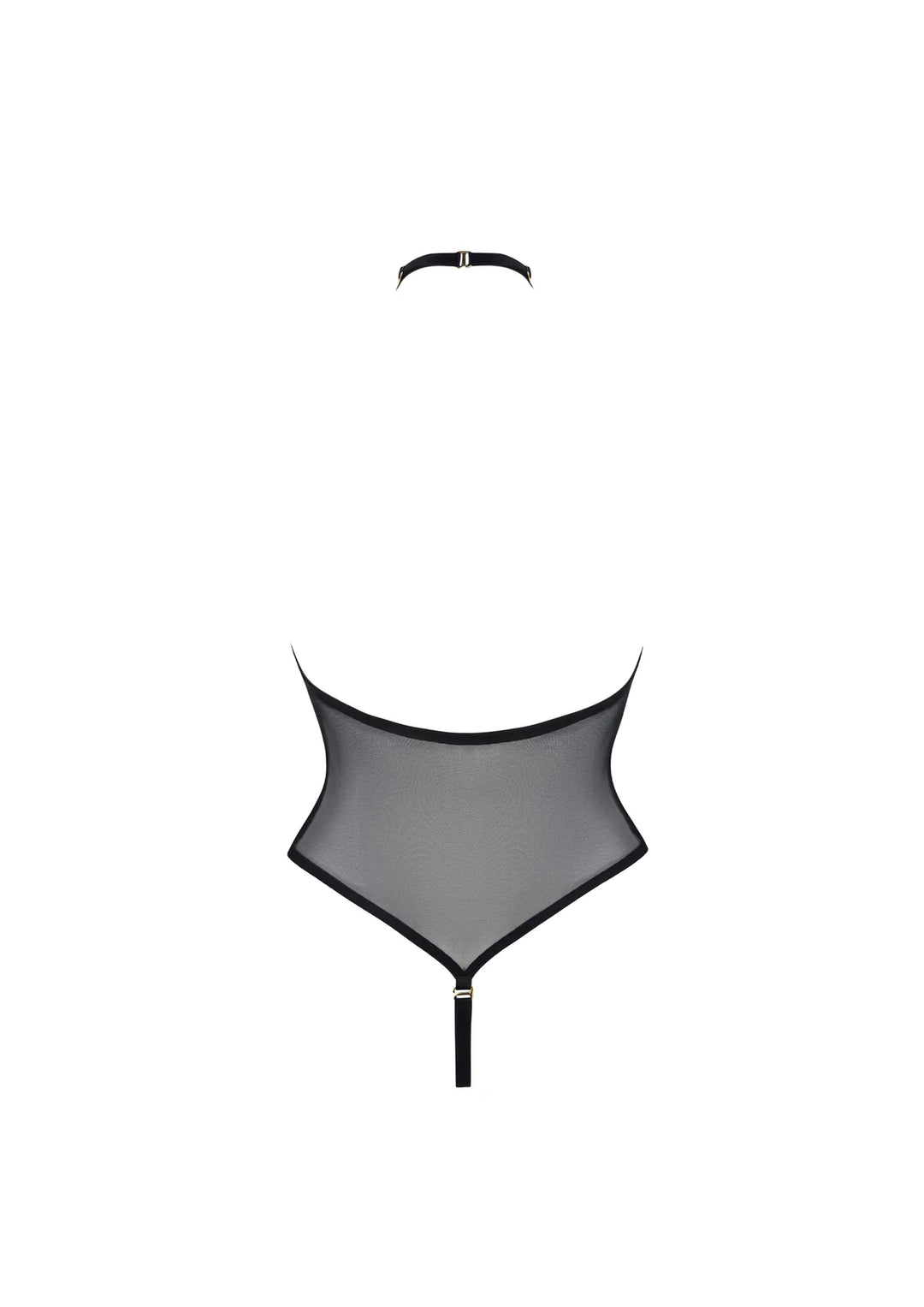 Bordelle Zenna Halter Neck Body Black