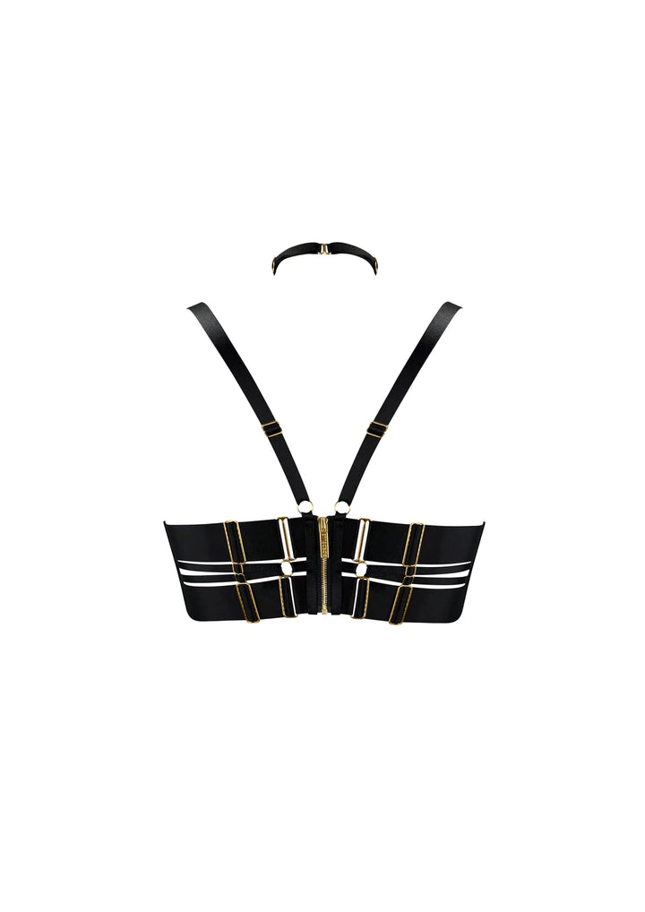 Bordelle Zenna Ouvert Wire Bra Black