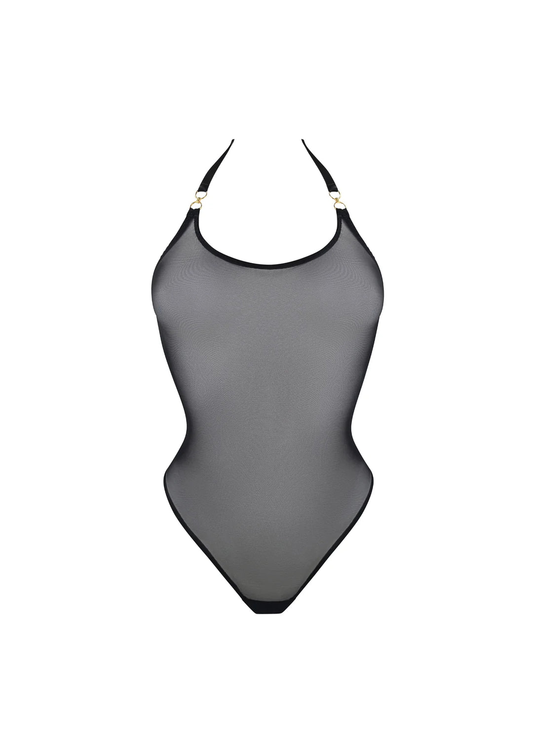Bordelle Zenna Halter Neck Body Black