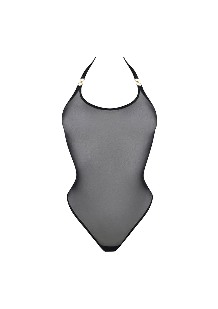 Bordelle Zenna Halter Neck Body Black