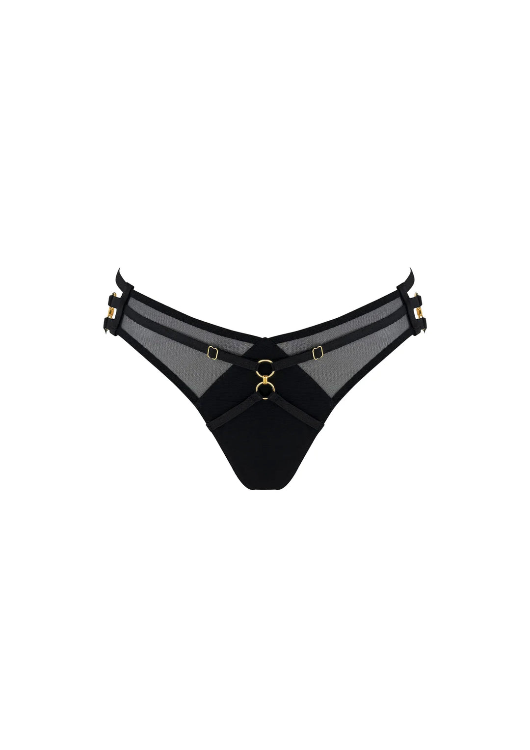 Bordelle Zennal Open Back Brief Black