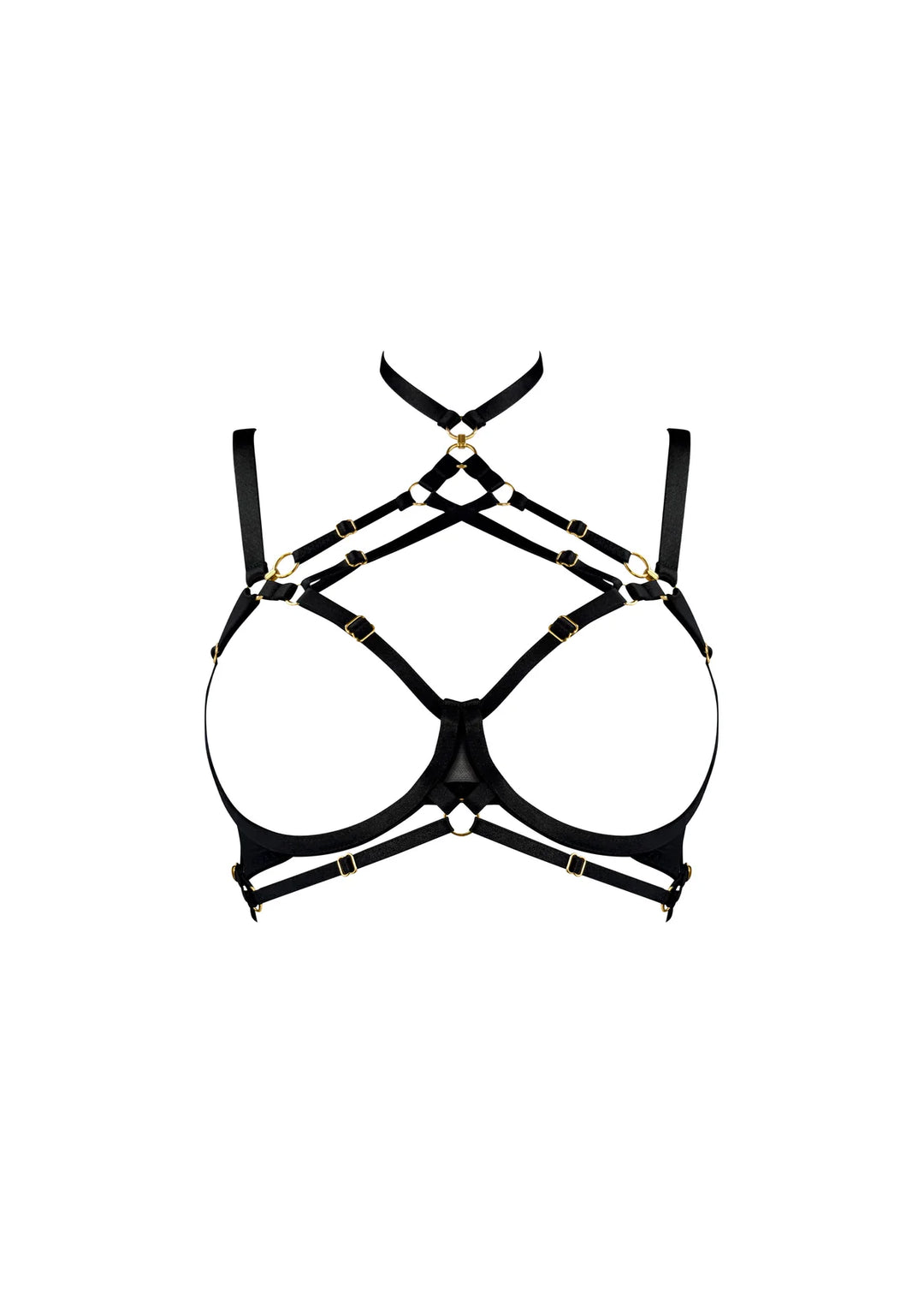 Bordelle Zenna Ouvert Wire Bra Black