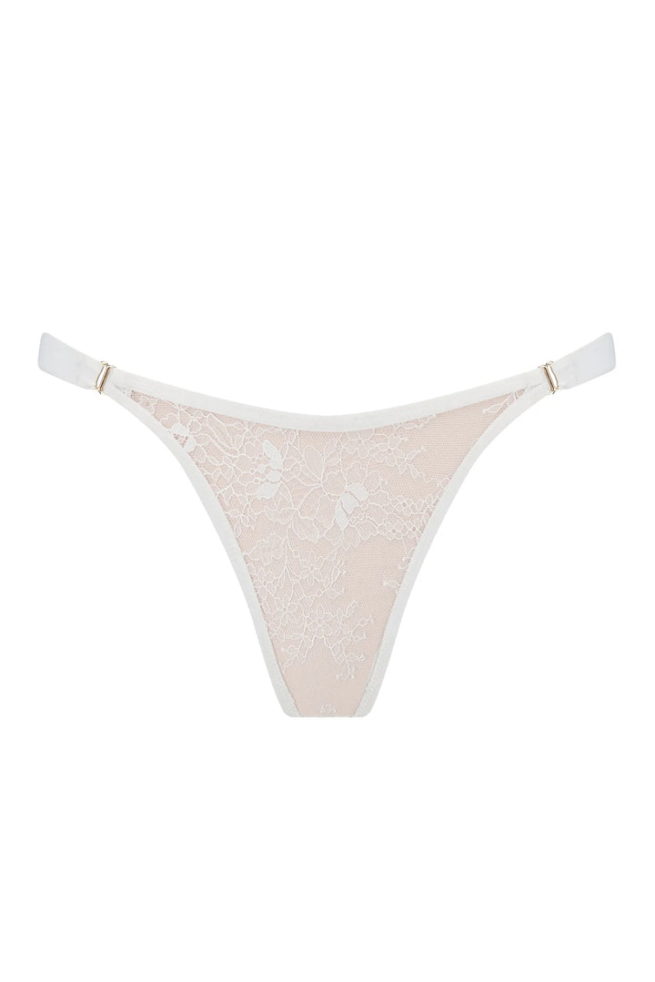 Tatu Couture Xena Lace Thong Ivory